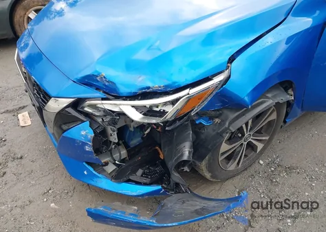 2022 Nissan Sentra Sv Xtronic Cvt z USA, uszkodzony, nr VIN 3N1AB8CVXNY261317